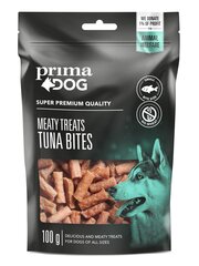 PrimaDog Tuno kasneliai, 100 g цена и информация | Лакомства для собак | pigu.lt