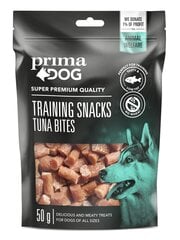 PrimaDog Treniravimo Skanukas, Tuno kasneliai ,50 g цена и информация | Лакомства для собак | pigu.lt