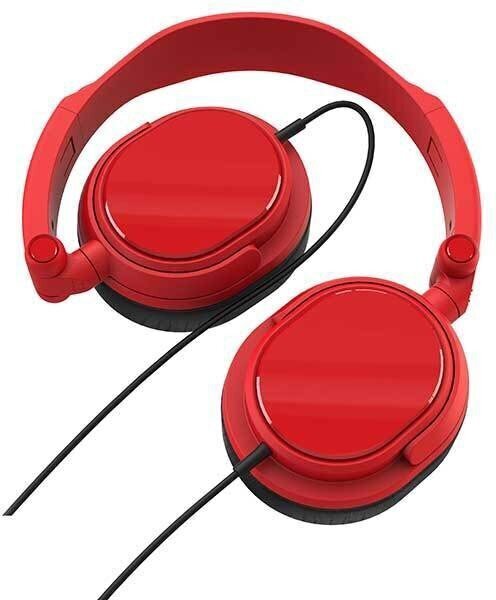 Ausinės Vivanco DJ20, raudonos kaina ir informacija | Ausinės | pigu.lt
