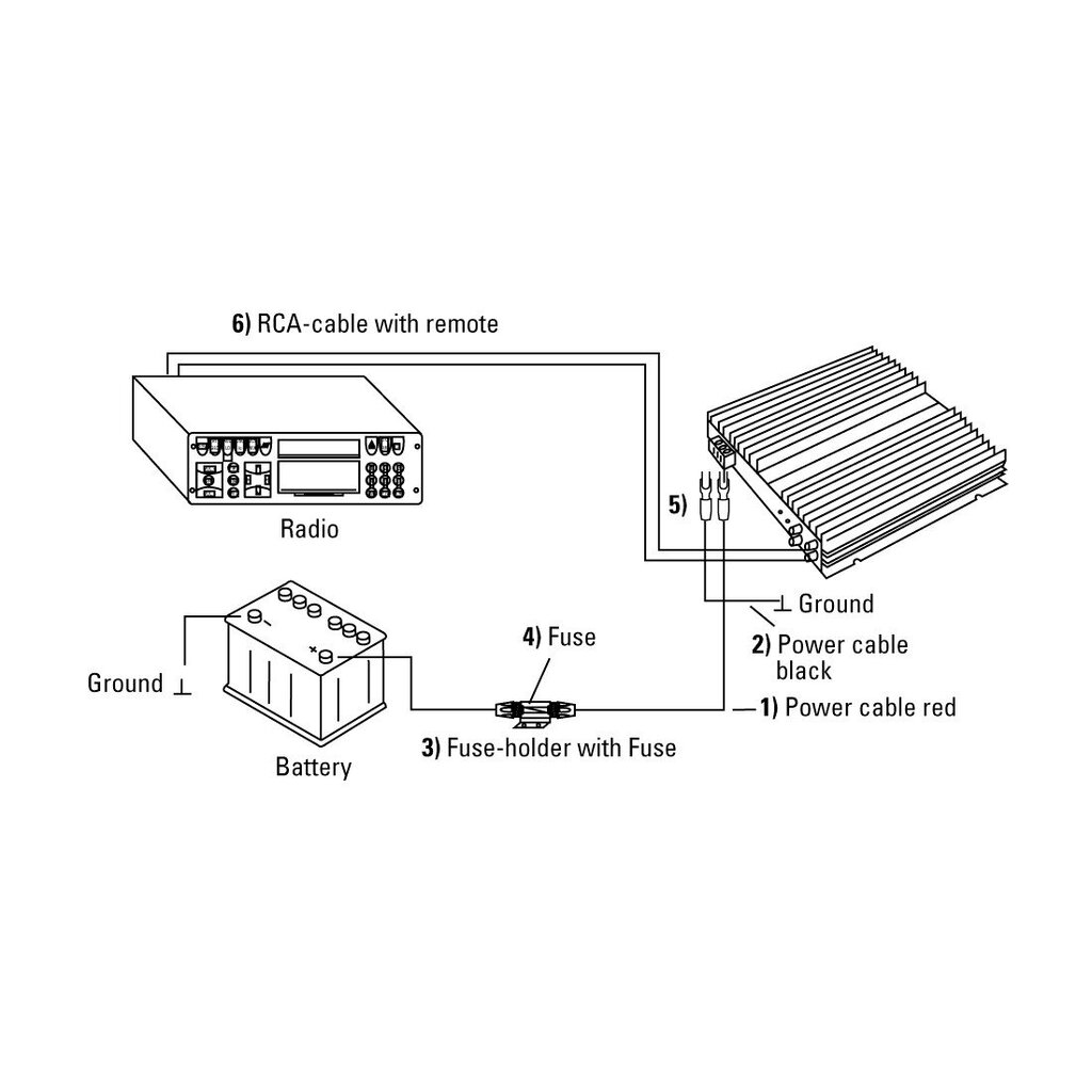 Hama Power Kit 62424, 16 mm kaina ir informacija | Kabeliai ir laidai | pigu.lt