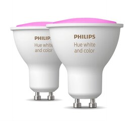 Lemputė Philips Hue White ir Color Ambiance, 2 vnt kaina ir informacija | Elektros lemputės | pigu.lt
