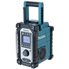 Радиоприемник аккумуляторный Makita DMR107, работает со всеми аккумуляторами Makita 7,2 - 18В цена и информация | Радиоприемники и будильники | pigu.lt