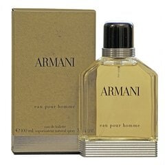 Туалетная вода Giorgio Armani Eau Pour Homme (2013) EDT для мужчин 100 мл цена и информация | Мужские духи | pigu.lt