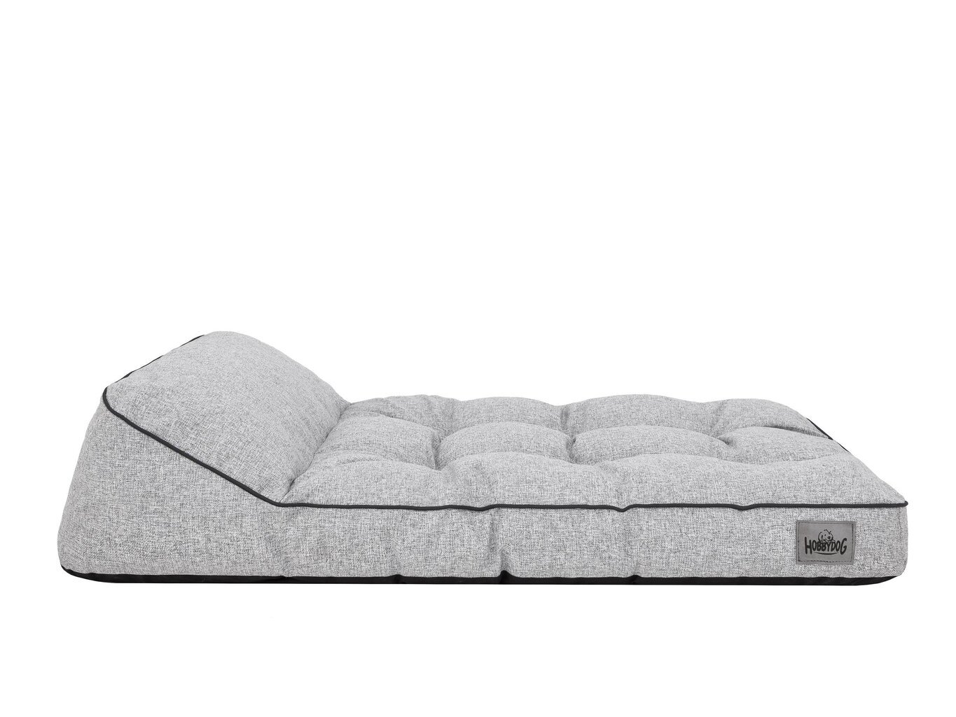 Hobbydog čiužinys augintiniui Destiny Light Grey Ecolen, L, 98x62 cm kaina ir informacija | Guoliai, pagalvėlės | pigu.lt