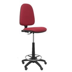 Taburetė Ayna bali Piqueras y Crespo LI933RP Raudona Kaštoninė kaina ir informacija | Biuro kėdės | pigu.lt
