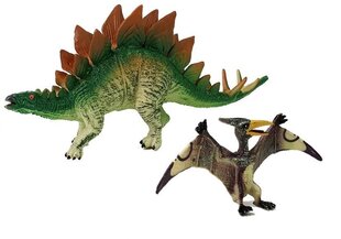 Набор статуэток динозавров Стегозавр и Птеранодон цена и информация | Игрушки для мальчиков | pigu.lt
