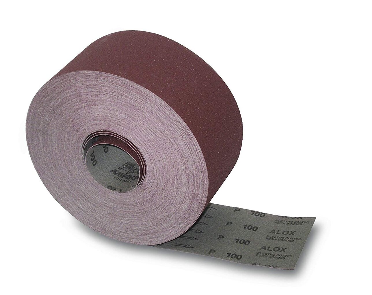 Šlifavimo popieriaus rulonas Mirka , 100mmx50m, P80 kaina ir informacija | Mechaniniai įrankiai | pigu.lt