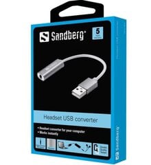 Sandberg 134-13 USB adapteris kaina ir informacija | Sandberg Kompiuterinė technika | pigu.lt