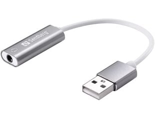 Sandberg 134-13 USB adapteris kaina ir informacija | Adapteriai, USB šakotuvai | pigu.lt