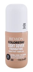 Revlon Colorstay Light Cover тональный крем 30 мл, 220 Natural Beige цена и информация | Пудры, базы под макияж | pigu.lt