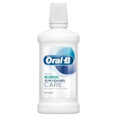 Burnos skalavimo skystis Oral-B Gum & Enamel Care Fresh Mint, 500 ml kaina ir informacija | Dantų šepetėliai, pastos | pigu.lt