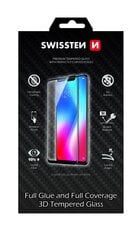Swissten Ultra Durable Full Face Tempered Glass Premium 9H Screen Protector Samsung Galaxy A52 Black kaina ir informacija | Apsauginės plėvelės telefonams | pigu.lt