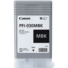 Картридж с оригинальными чернилами Canon PFI-030 MBK Матово-черный цена и информация | Картриджи для струйных принтеров | pigu.lt