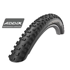 Dviračio padanga Schwalbe Nobby NIC 27.5x2.25", juoda kaina ir informacija | Dviračių kameros ir padangos | pigu.lt