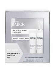 Viedo priemonių rinkinys Doctor Babor Brightening Intense Set, veido kaukė 1 vnt, serumas 15 ml, kremas 15 ml kaina ir informacija | Veido kremai | pigu.lt