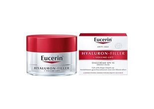 Standinamasis, dieninis veido kremas Eucerin Hyaluron-Filler +Volume-Lift SPF15 50 ml kaina ir informacija | Veido kremai | pigu.lt