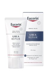 Drėkinamasis-atkuriamasis veido kremas Eucerin Urea Repair 50 ml kaina ir informacija | Veido kremai | pigu.lt