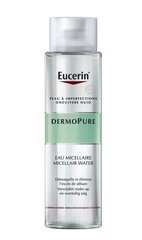 Micelinis vanduo Eucerin DermoPure 400 ml kaina ir informacija | Veido prausikliai, valikliai | pigu.lt