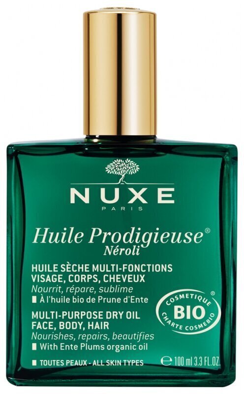 Sausasis aliejus Nuxe Huile Prodigieuse Multi- Purpose Neroli Dry Oil (veidui, kūnui, plaukams) 100 ml kaina ir informacija | Veido aliejai, serumai | pigu.lt