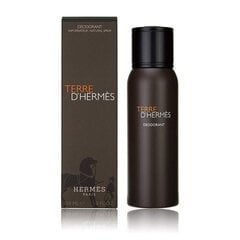 Дезодорант-спрей для мужчин Hermes Terre d'Hermes, 150 мл цена и информация | Мужская парфюмированная косметика | pigu.lt