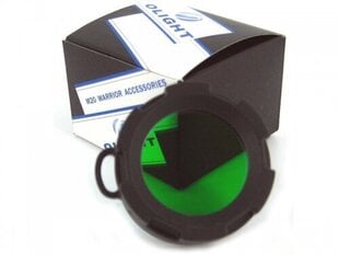 Prožektoriaus filtras Olight FSR51 Filter-R, žalias цена и информация | Фонарики, прожекторы | pigu.lt