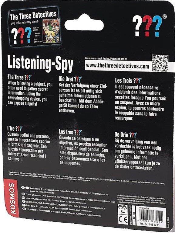Žaidimas Listening Spy, 8 m.+ kaina ir informacija | Lavinamieji žaislai | pigu.lt