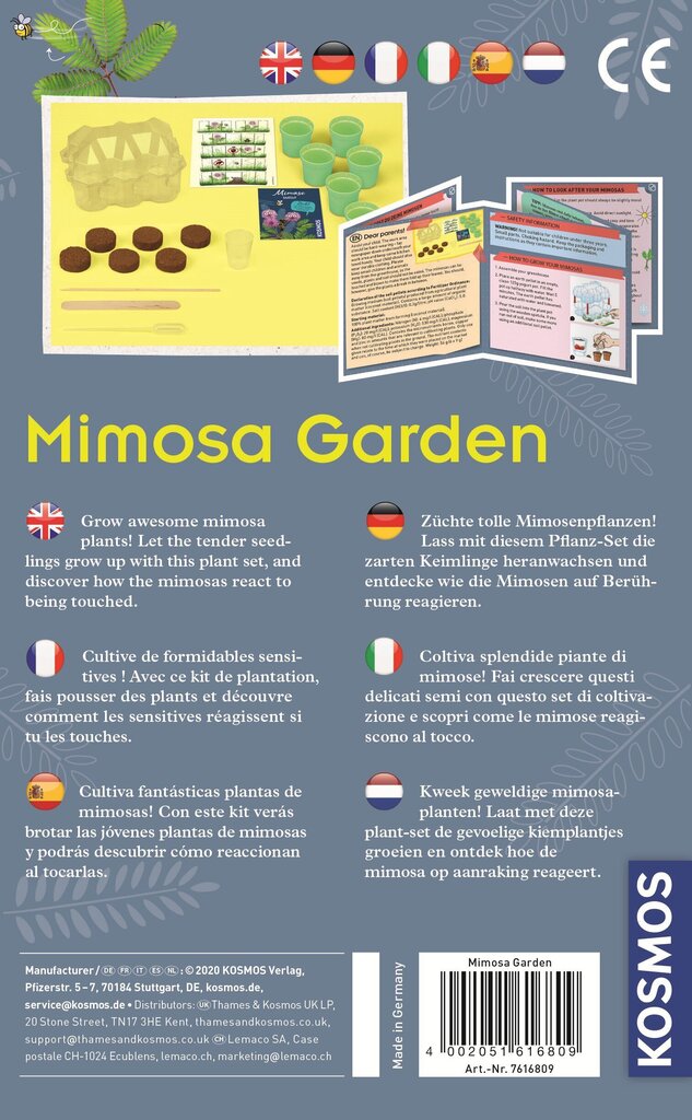 Kūrybinis rinkinys Mimosa garden 6 m.+ kaina ir informacija | Lavinamieji žaislai | pigu.lt