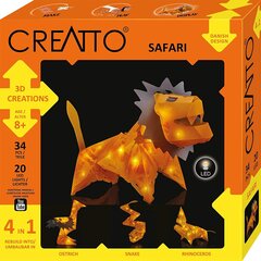 Творческий набор Creatto Safari, 8 лет+ цена и информация | Развивающие игрушки | pigu.lt