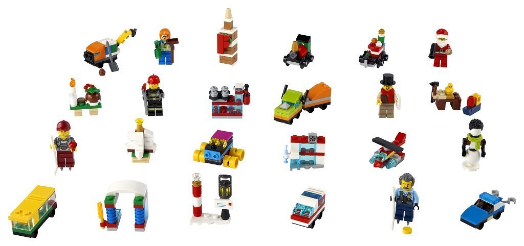 60303 LEGO® City Advento kalendorius kaina ir informacija | Konstruktoriai ir kaladėlės | pigu.lt