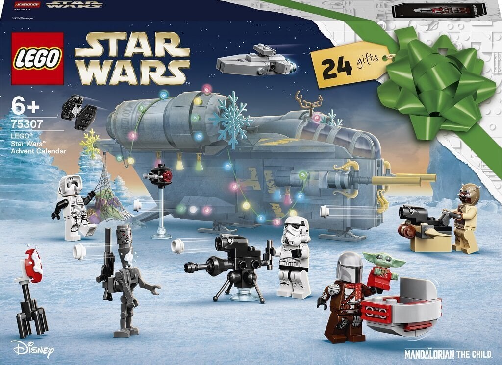 75307 LEGO® Star Wars advento kalendorius kaina ir informacija | Žaislai berniukams | pigu.lt