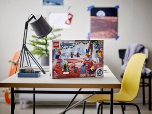 76196 LEGO® Super Heroes Keršytojų advento kalendorius kaina ir informacija | Konstruktoriai ir kaladėlės | pigu.lt