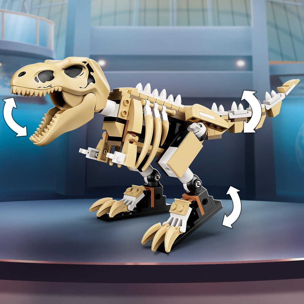 76940 LEGO® Jurassic World Выставка скелета тираннозавра цена | pigu.lt