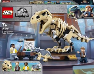 76940 LEGO® Jurassic World Tiranozauro fosilijos paroda kaina ir informacija | Konstruktoriai ir kaladėlės | pigu.lt