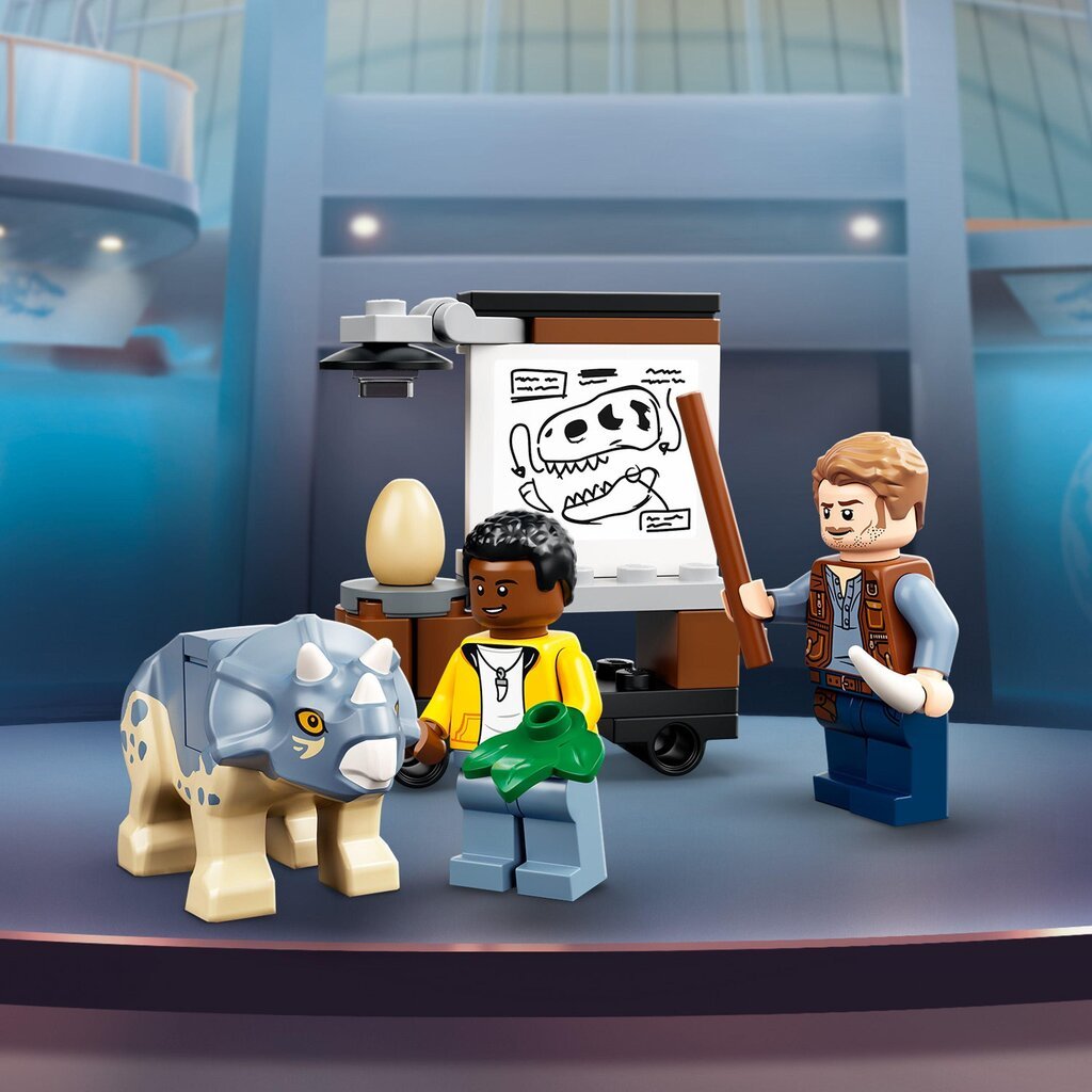 76940 LEGO® Jurassic World Tiranozauro fosilijos paroda цена и информация | Konstruktoriai ir kaladėlės | pigu.lt