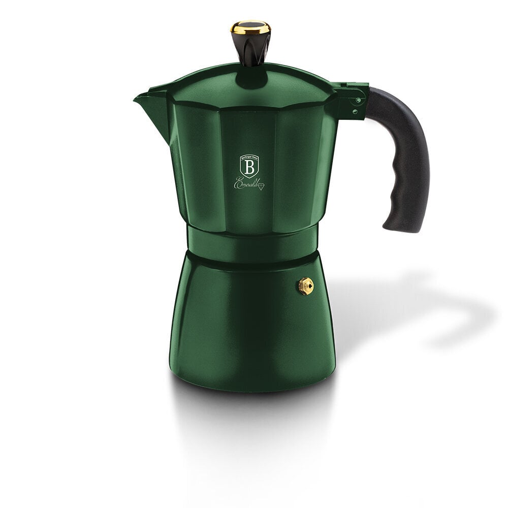 Berlingerhaus Espresso kavinukas Emerald Collection, 3 puodeliams kaina |  pigu.lt