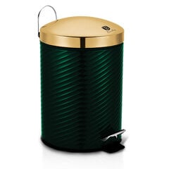 Berlinger Haus мусорка Metallic Line Emerald Collection, 12 л цена и информация | Мусорные баки | pigu.lt
