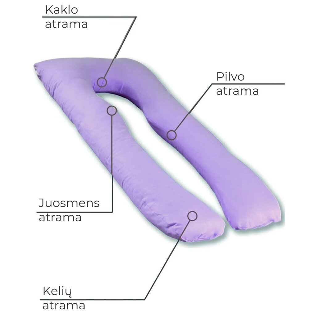 Miego pagalvė nėščiosioms kaina ir informacija | Pagalvės | pigu.lt