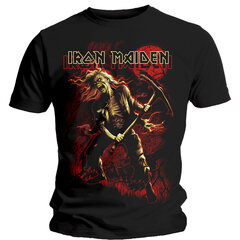 Iron Maiden Мужская футболка  с короткими рукавами цена и информация | Футболка мужская | pigu.lt