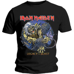 Marškinėliai trumpomis rankovėmis Iron Maiden kaina ir informacija | Vyriški marškinėliai | pigu.lt