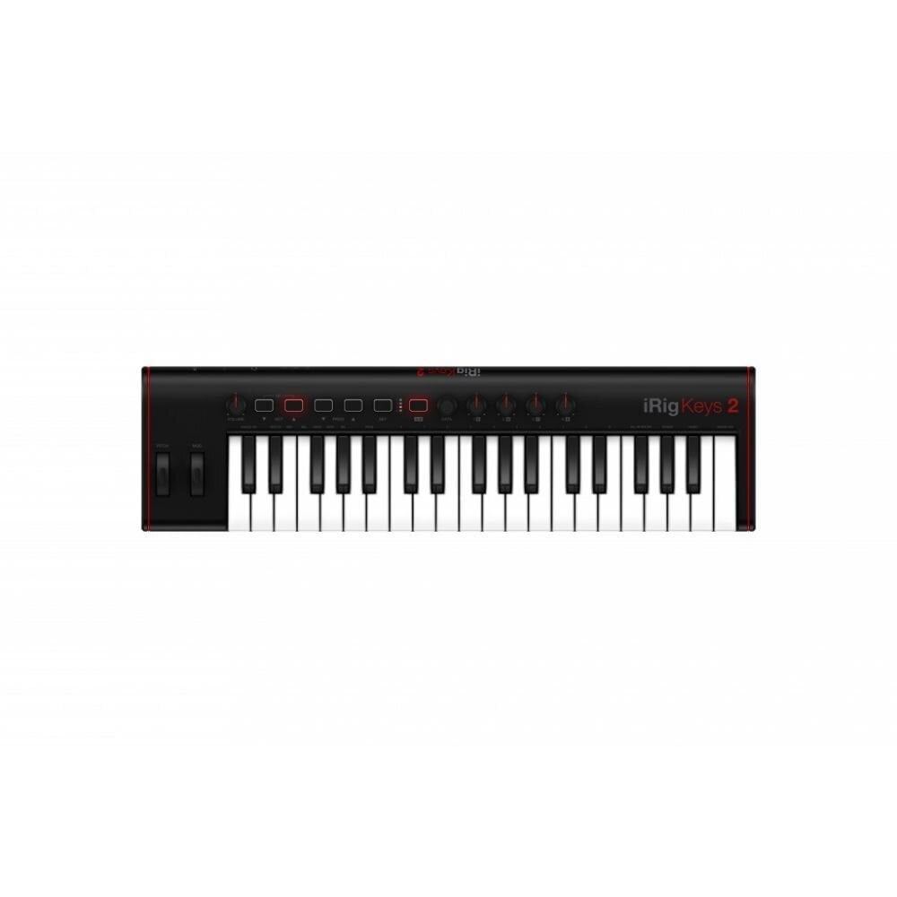 MIDI klaviatūra iRig Keys 2 kaina ir informacija | Priedai muzikos instrumentams | pigu.lt