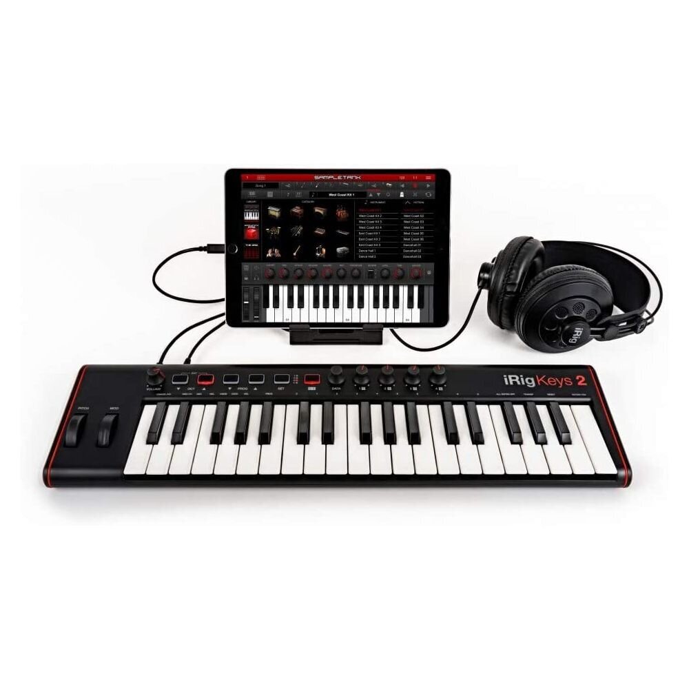 MIDI klaviatūra IP-IRIG-KEYS2 PRO kaina ir informacija | Priedai muzikos instrumentams | pigu.lt