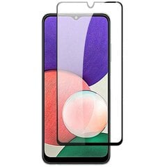 Fusion 5D glass grūdintas stiklas , skirtas Samsung A226 Galaxy A22 5G, juodas kaina ir informacija | Apsauginės plėvelės telefonams | pigu.lt