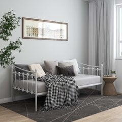 Sofos-lovos rėmas, 90x200cm, baltos spalvos kaina ir informacija | Lovos | pigu.lt
