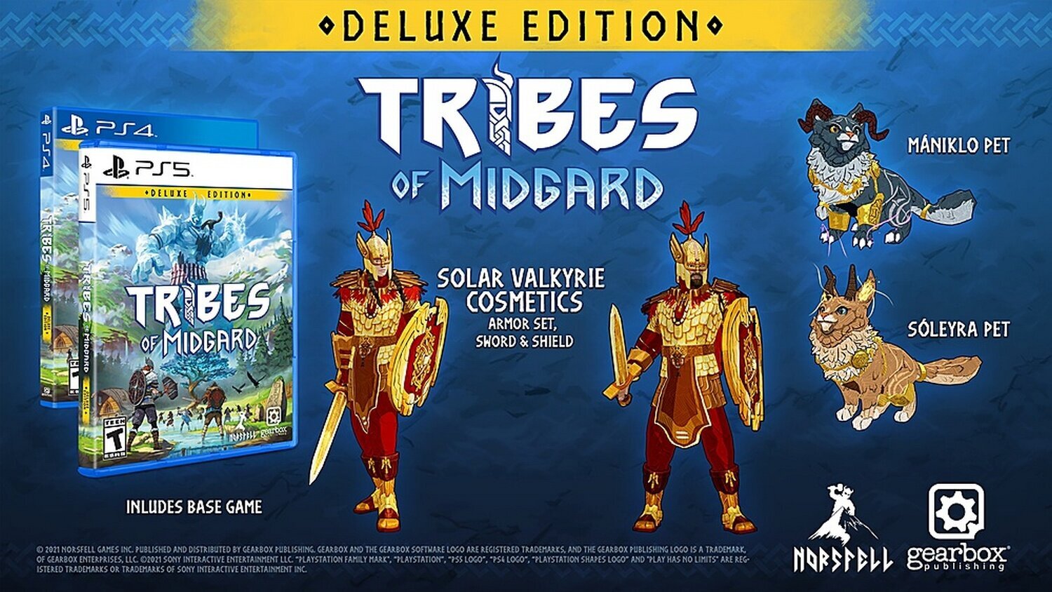 PS4 Tribes of Midgard: Deluxe Edition kaina ir informacija | Kompiuteriniai žaidimai | pigu.lt