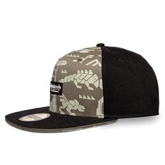 Snapback Cap: Horizon Forbidden West Graphics, Black/Olive цена и информация | Атрибутика для игроков | pigu.lt