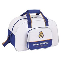 Sporto krepšys Real Madrid C.F., baltas kaina ir informacija | Kuprinės ir krepšiai | pigu.lt