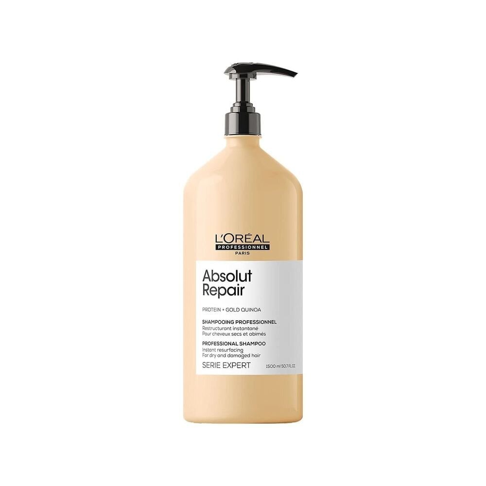 Šampūnas pažeisitiems plaukams L'Oreal Serie Expert Absolut Repair Shampoo, 1500 ml цена и информация | Šampūnai | pigu.lt