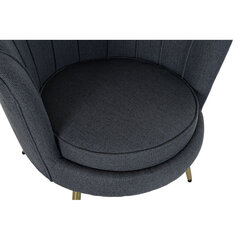 Fotelis DKD Home Decor, 80x75x86 cm, mėlynas kaina ir informacija | Svetainės foteliai | pigu.lt