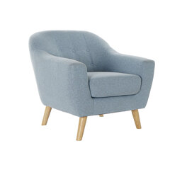 Fotelis DKD Home Decor, 81x80x80 cm, mėlynas kaina ir informacija | Svetainės foteliai | pigu.lt
