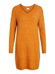 Платье-свитер женское VILA 14052907, оранжевое цена и информация | Платья | pigu.lt